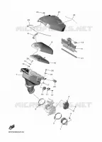 INLAAT voor Yamaha YZ 450 FX 2024