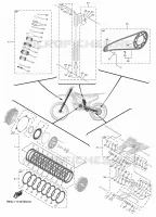 ONDERHOUDSDELEN KIT voor Yamaha YZ 450 FX 2024
