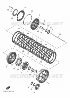 STARTMOTOR KOPPELINGS voor Yamaha YZ 450 FX 2024