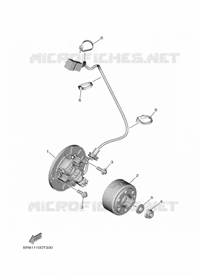 DYNAMO Yamaha MOTO 65 2024 YZ  YZ65R