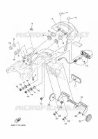 ACHTERLICHT voor Yamaha TENERE 700 2024
