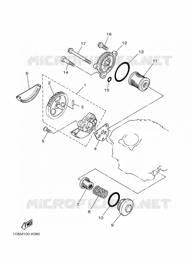 OLIEPOMP Yamaha MOTO 230 2024 TTR  TT-R230R