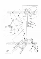 SELLE voor Yamaha MT-03 2023