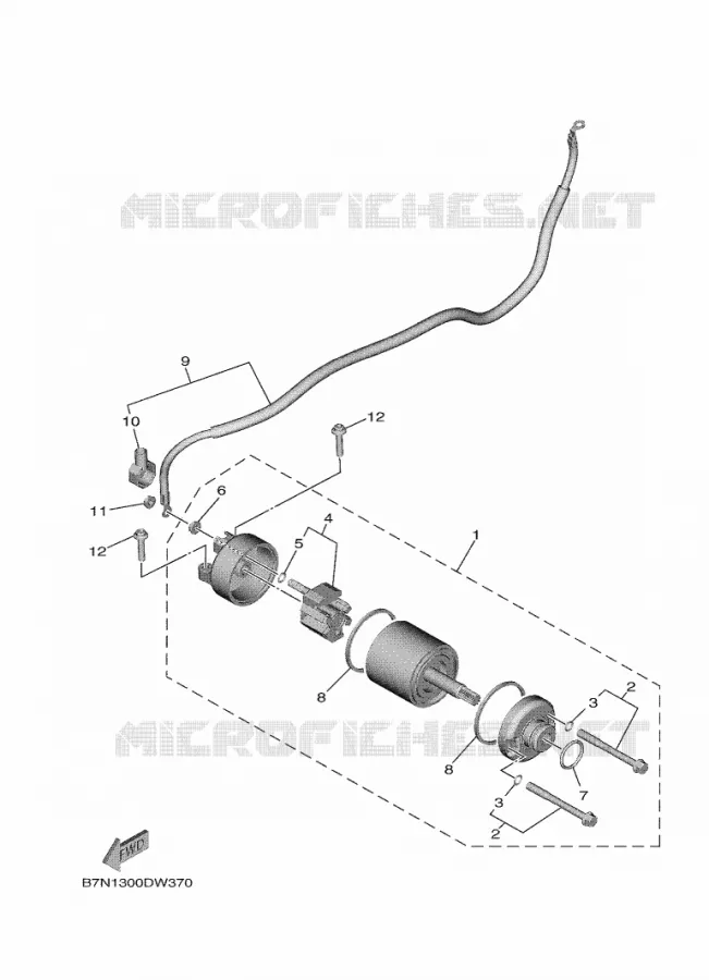 STARTMOTOR Yamaha MOTO 900 2023 MT  MT09AP / MTN890