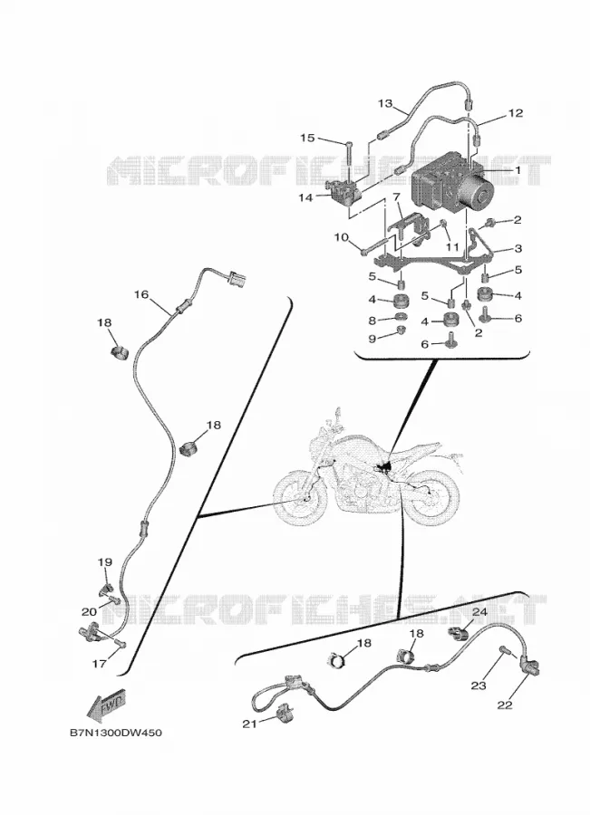 ELECTRISCH 3 Yamaha MOTO 900 2023 MT  MT09AP / MTN890
