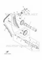 NOKKENAS / KETTING voor Yamaha MT-07 2023
