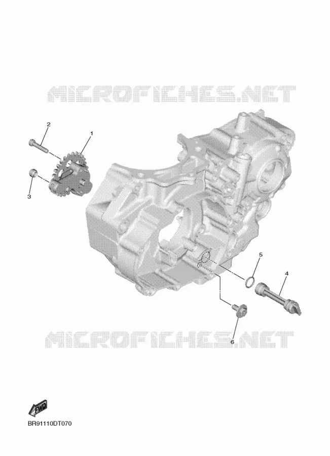 OLIEPOMP Yamaha MOTO 450 2023 WRF  WR450FP