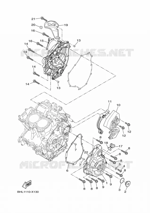 DEKSEL - MOTOR 1 Yamaha MOTO 700 2023 TENERE  XTZ07AP / XTZ690