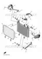 OLIEKOELER voor Yamaha YZF-R1 2023