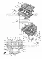 CARTERDELEN voor Yamaha YZF-R1 2023