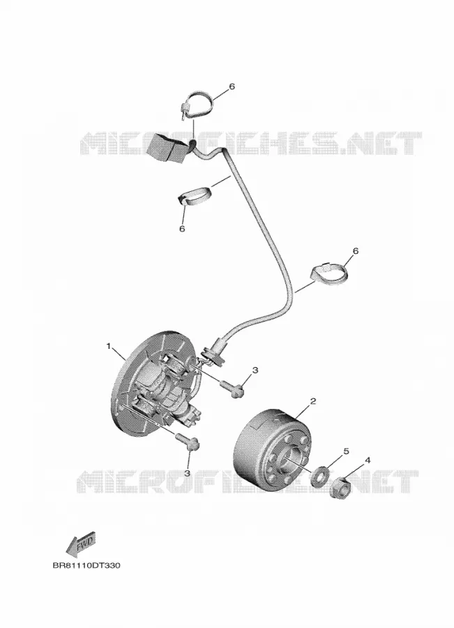 DYNAMO Yamaha MOTO 65 2023 YZ  YZ65P