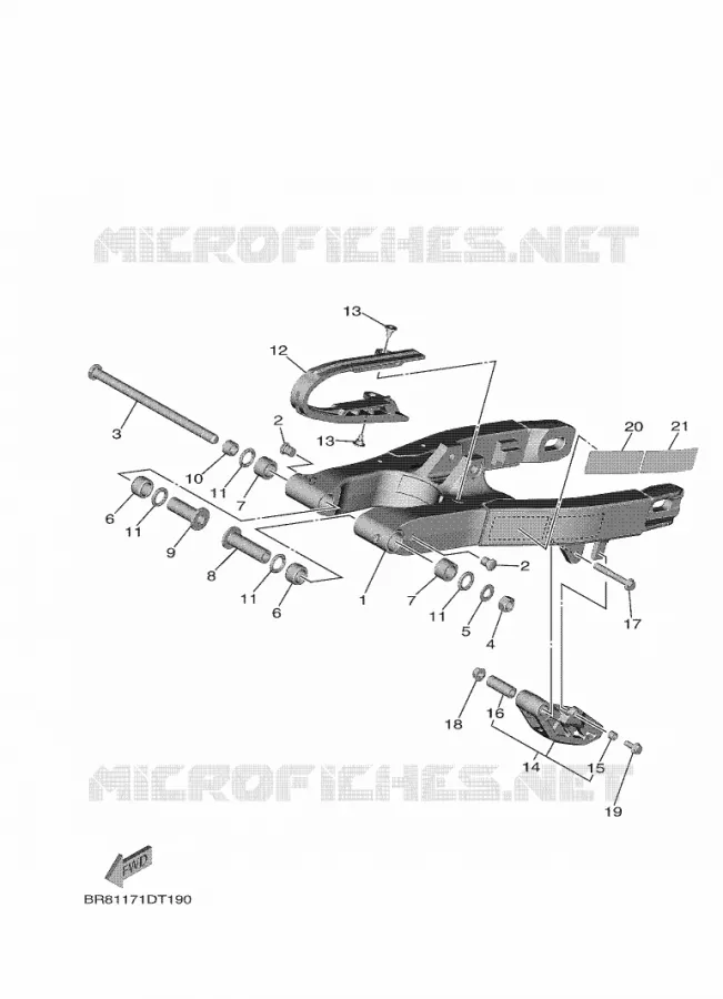 ACHTERBRUG Yamaha MOTO 65 2023 YZ  YZ65P