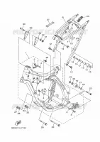 FRAME voor Yamaha YZ 125 X 2023