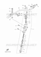 REMPOMP ACHTER voor Yamaha YZ 125 X 2023