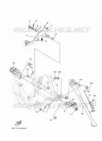 STANDAARD / VOETSTEUN voor Yamaha YZ 125 X 2023
