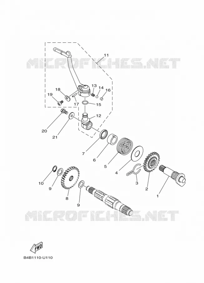STARTMOTOR Yamaha MOTO 85 2022 YZ  YZ85LWN