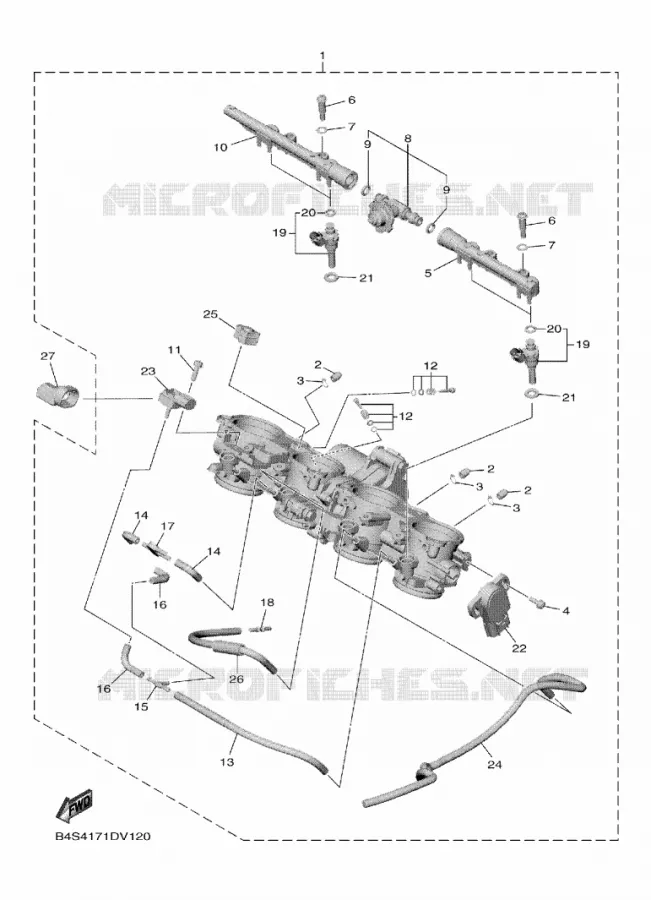 INLAAT 2 Yamaha MOTO 1000 2022 R1  YZF1000D