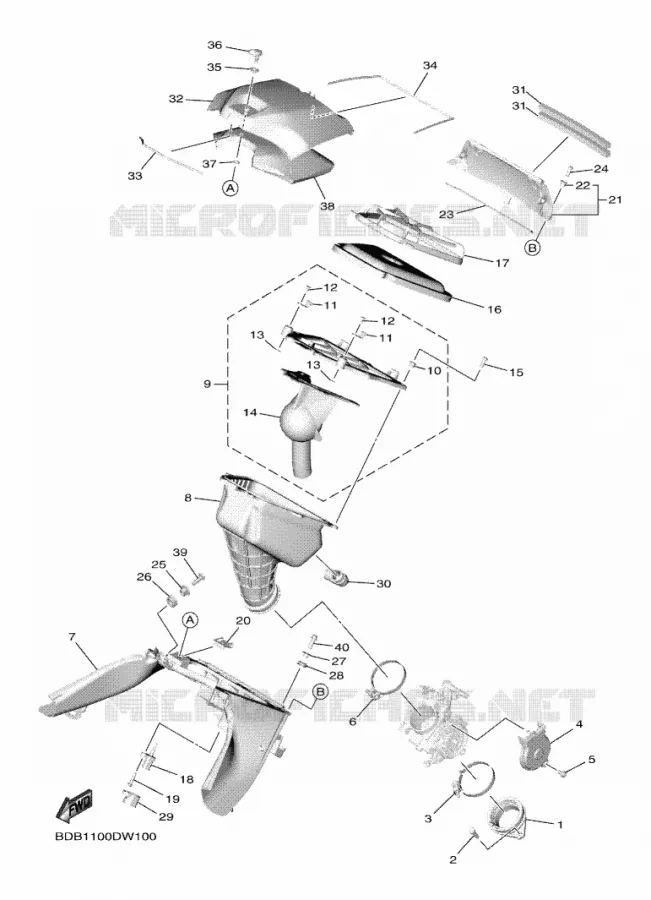 INLAAT Yamaha MOTO 450 2022 WRF  WR450FN