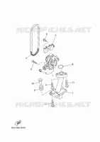 OLIEPOMP voor Yamaha XSR 700 2022