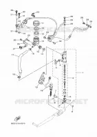 REMPOMP ACHTER voor Yamaha XSR 700 2022