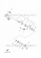 SCHAKEL STANG / PEDAAL voor Yamaha XSR 700 2022