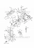SPATBORD voor Yamaha XSR 700 2022