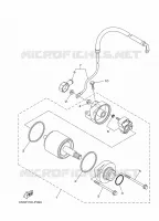 STARTMOTOR voor Yamaha XSR 700 2022