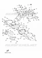 ZIJKUIPDEEL voor Yamaha XSR 700 2022