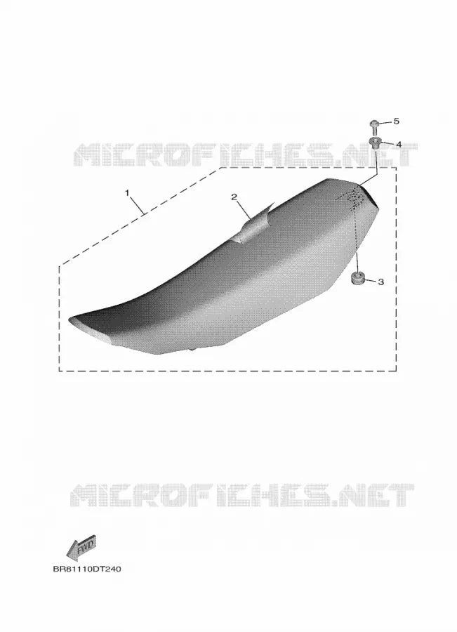 SELLE Yamaha MOTO 65 2022 YZ  YZ65N