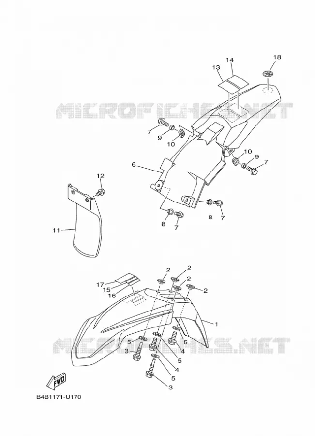 SPATBORD Yamaha MOTO 85 2021 YZ  YZ85ML