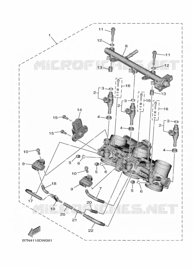 INLAAT Yamaha MOTO 900 2021 TRACER  MTT890D