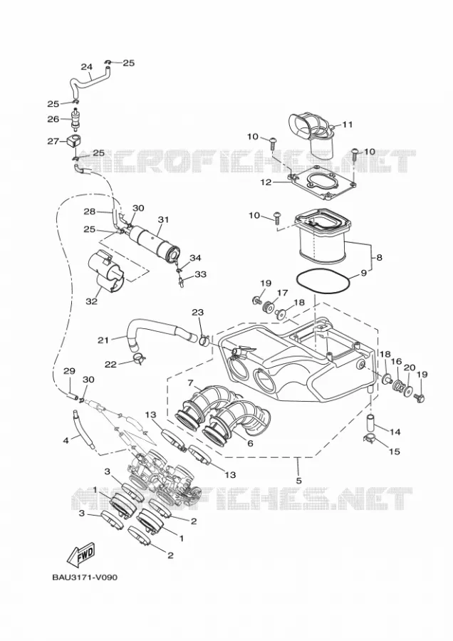 INLAAT Yamaha MOTO 700 2021 TENERE  XTZ07AM / XTZ690