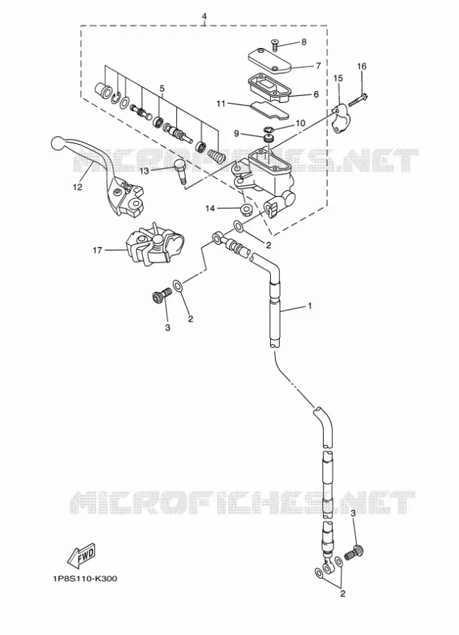 REMPOMP VOOR Yamaha MOTO 250 2021 YZ  YZ250XML