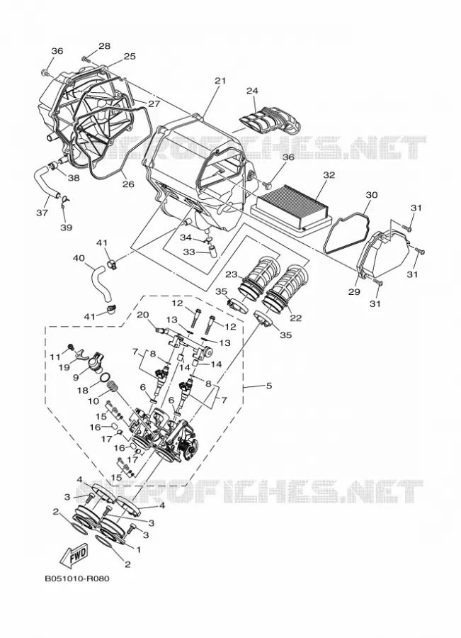 INLAAT Yamaha MOTO 300 2021 MT  MTN320-A