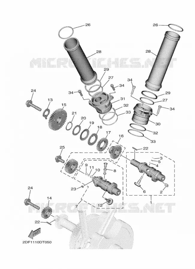 NOKKENAS / KETTING Yamaha MOTO 1900 2020 STAR VENTURE  XV19FDL / XV1900FDD