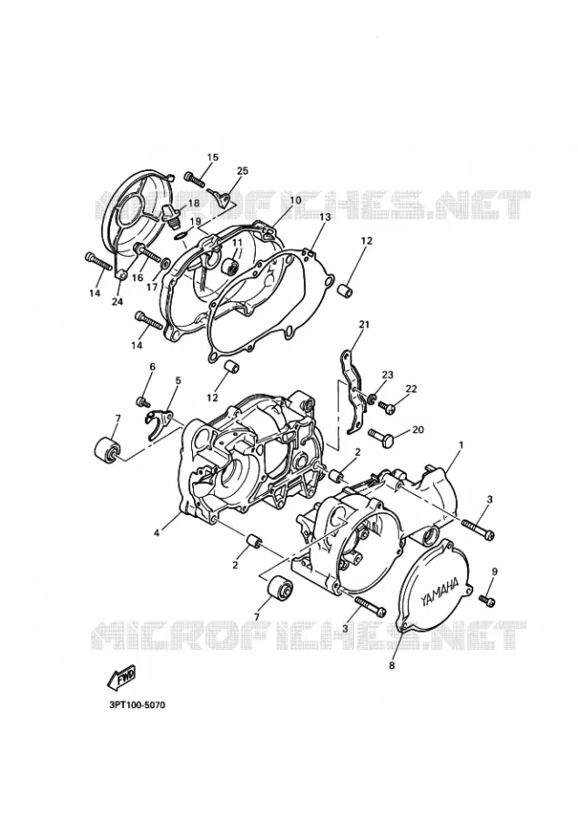 CARTERDELEN Yamaha MOTO 50 2020 PW  PW50L2