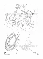 REMKLAUW VOOR voor Yamaha YZ 125 2020