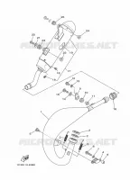 UITLAAT voor Yamaha YZ 125 2020