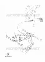 ACHTER SCHOKBREKER voor Yamaha TRACER 900 GT 2020