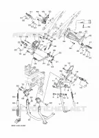 STANDAARD / VOETSTEUN voor Yamaha TRACER 900 GT 2020