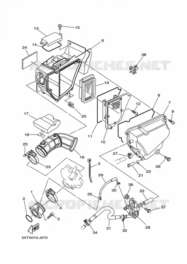 INLAAT Yamaha MOTO 250 2020 XT  XT250L2