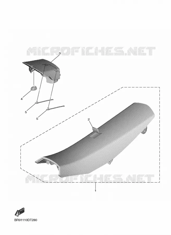SELLE Yamaha MOTO 450 2020 YZF  YZ450F