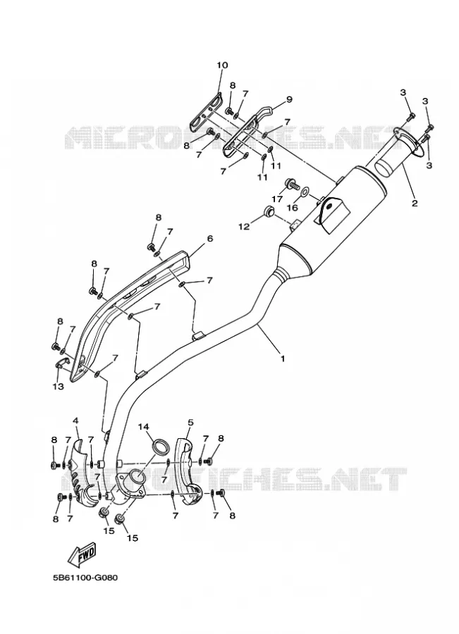 UITLAAT Yamaha MOTO 110 2020 TTR  TT-R110EL