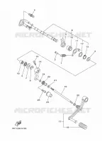 SCHAKEL STANG / PEDAAL voor Yamaha TRACER 900 2020