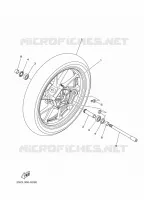 VOORWIEL voor Yamaha TRACER 900 2020