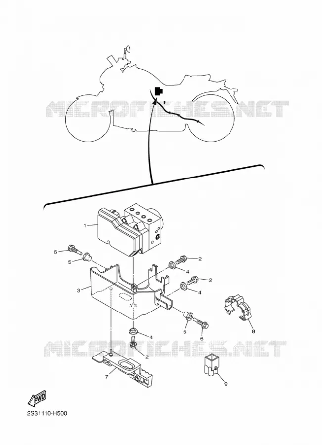 ELECTRISCH 3 Yamaha MOTO 1700 2020 VMAX  VMX17AL / VMX17