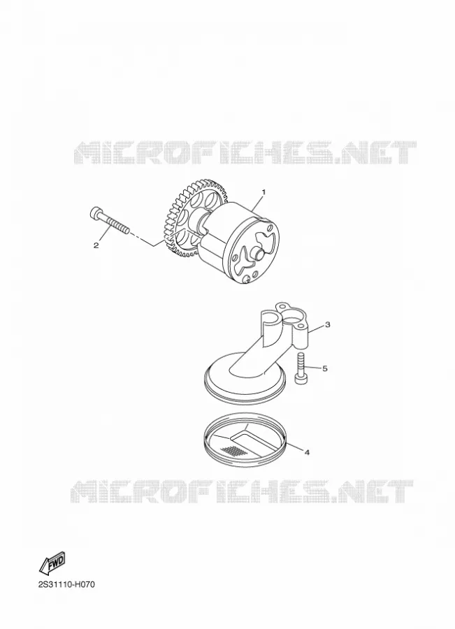 OLIEPOMP Yamaha MOTO 1700 2020 VMAX  VMX17AL / VMX17