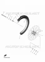 VOORWIEL voor Yamaha YZ 250 FX 2020