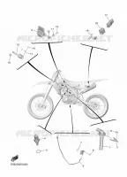 ELECTRISCH 1 voor Yamaha YZ 250 FX 2020