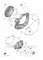 DEKSEL   MOTOR 1 voor Yamaha YZ 250 FX 2020